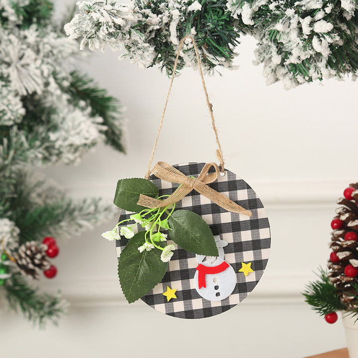 Decorative Christmas ornaments with snowman motif Kalsten