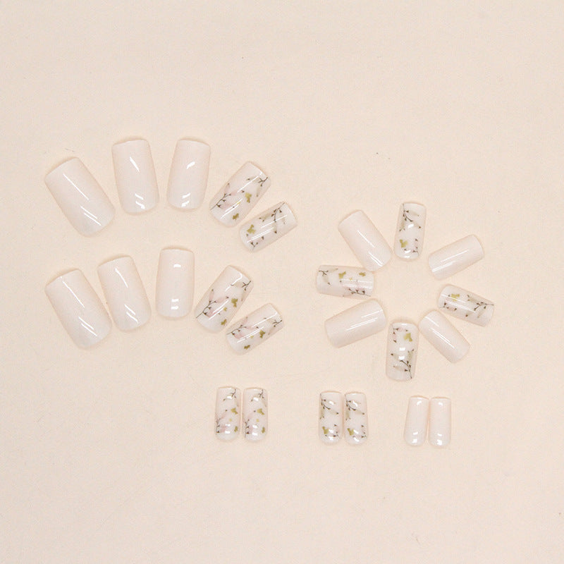 Botanical Press-On Nail Art Kalsten