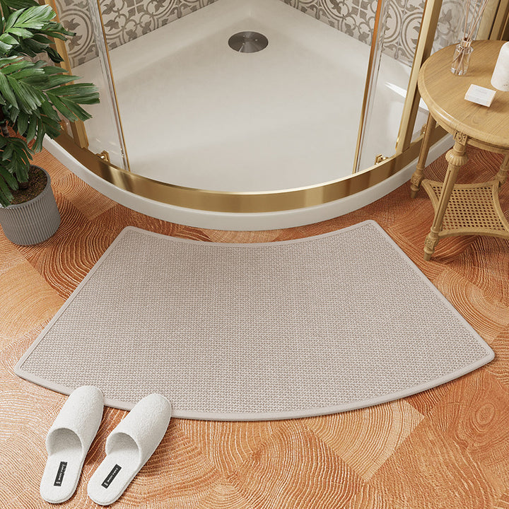 Curved Shower Mat