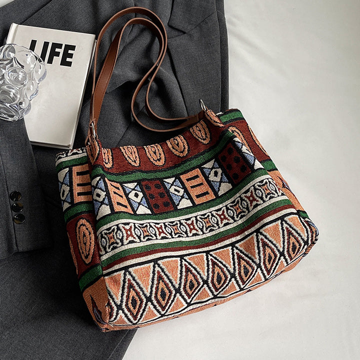 Bohemian Style Woven Handbag