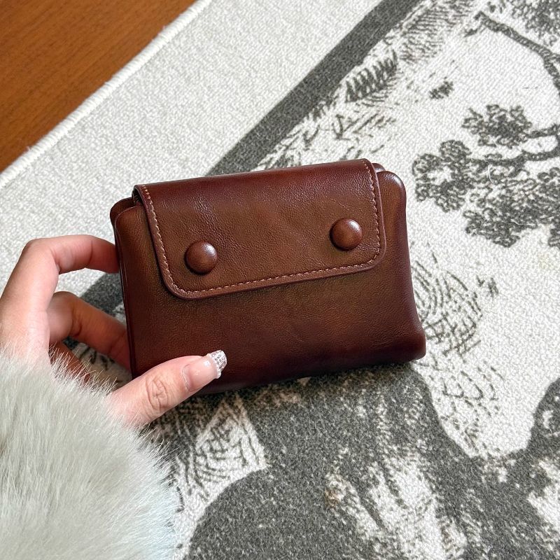 Stylish Compact Leather Cardholder Kalsten