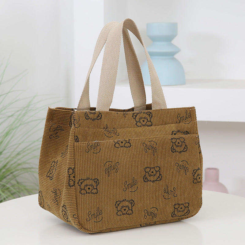 Cute Fun Cartoon Themed Mini Tote Bag Kalsten