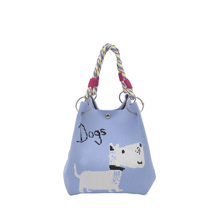 WoFloral Print Textured Handbag Kalsten