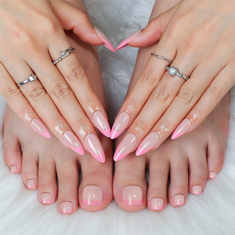 Premium Press-On Nail Set with Ombre Design Kalsten