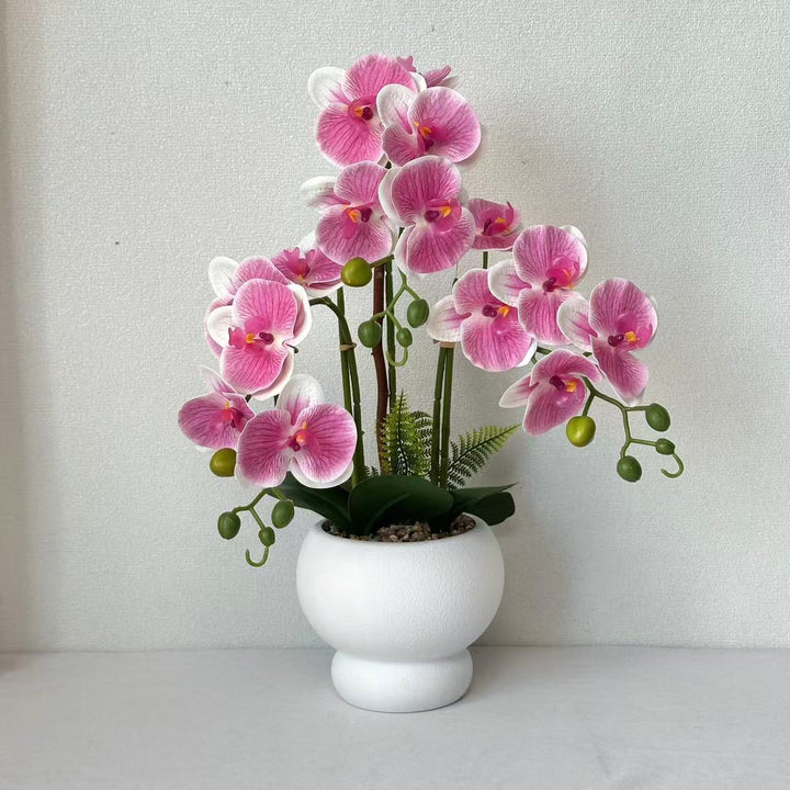 Elegant Faux Orchid Plant