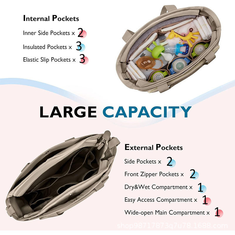 Quilted Multi-Purpose Work Tote Kalsten