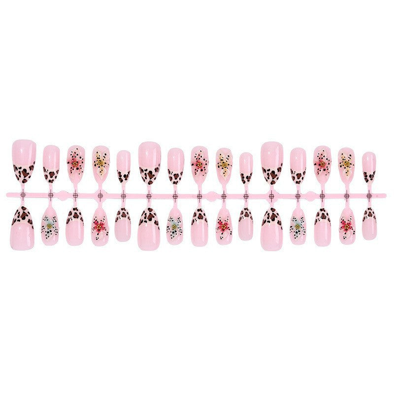 Exquisite Nail Art Set with Floral and Animal Design Kalsten