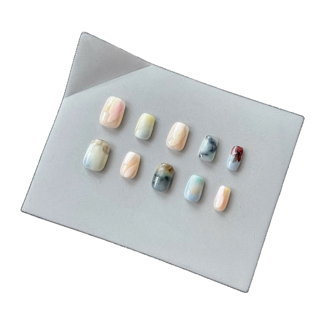 Artistic Marble Effect Nail Art Set
