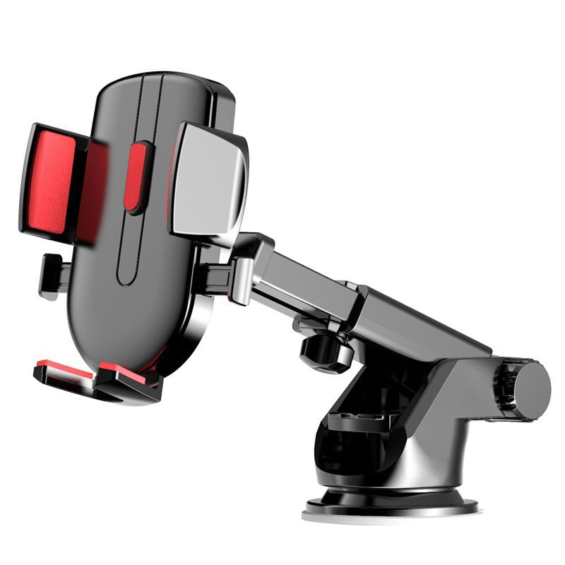 Adjustable telescopic suction car phone holder with full rotation gravity auto-lock Kalsten