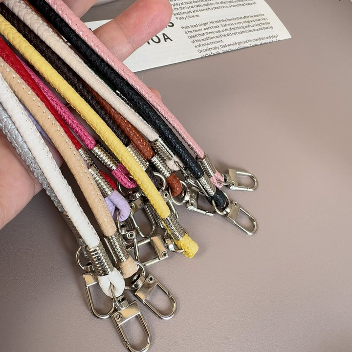 Braided Leather Keychain Strap Kalsten