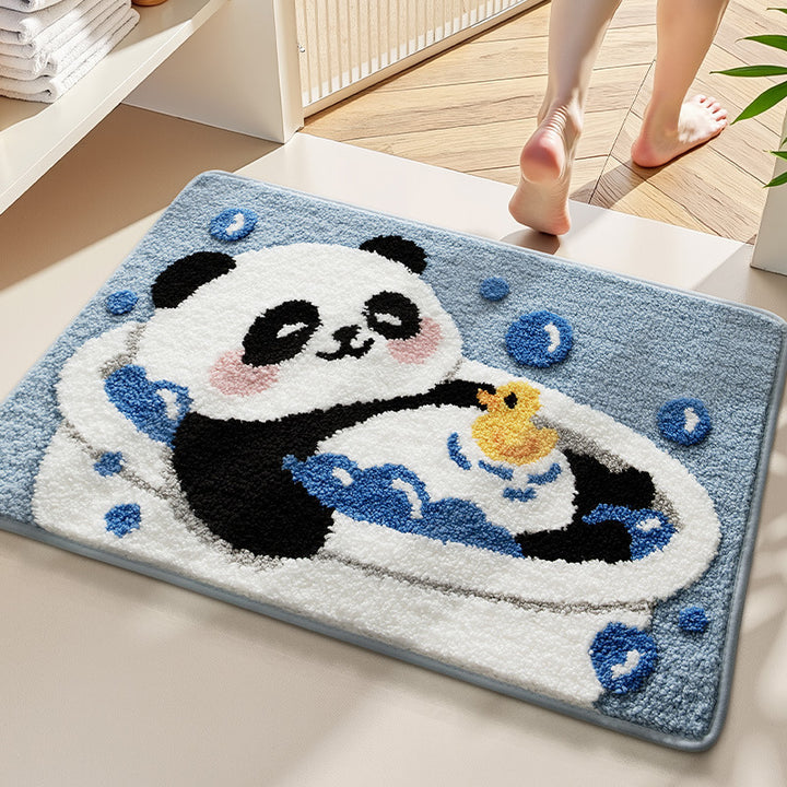 Decorative Peacock Bath Mat
