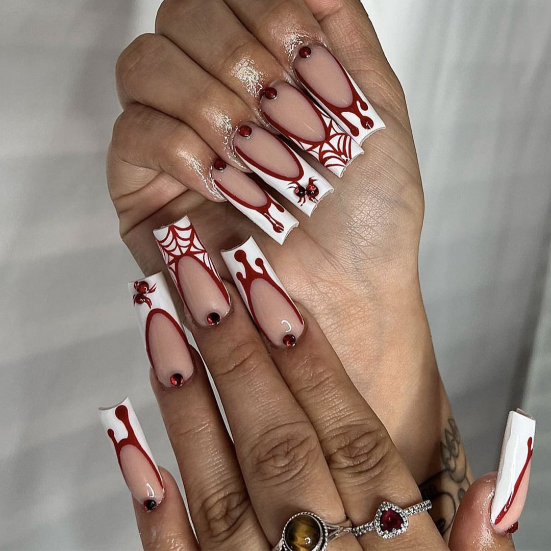 Halloween Themed 3D Decorative Nail Art Extensions Kalsten