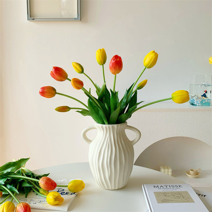 Elegant Artificial Tulip Bouquet