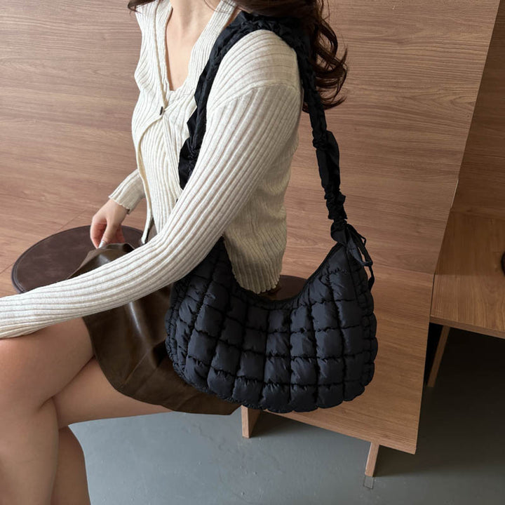 Quilted Pouch Handbag