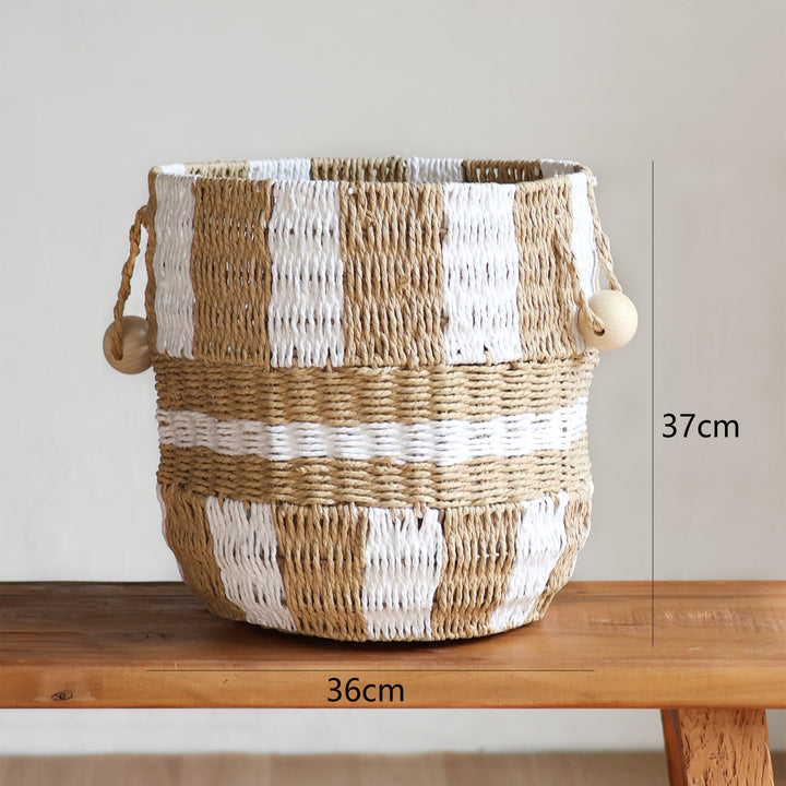 Handcrafted storage basket Kalsten