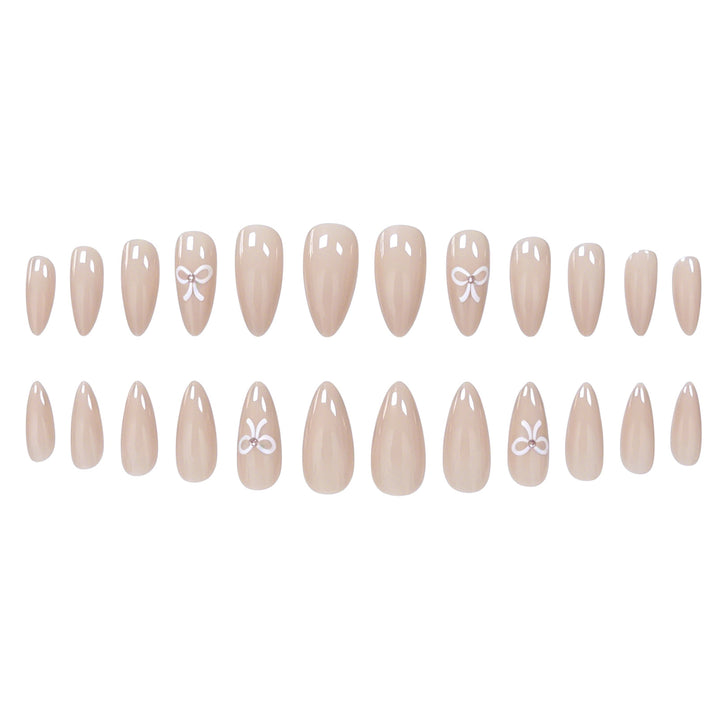 Elegant Pointed Press-On Nail Enhancements Kalsten