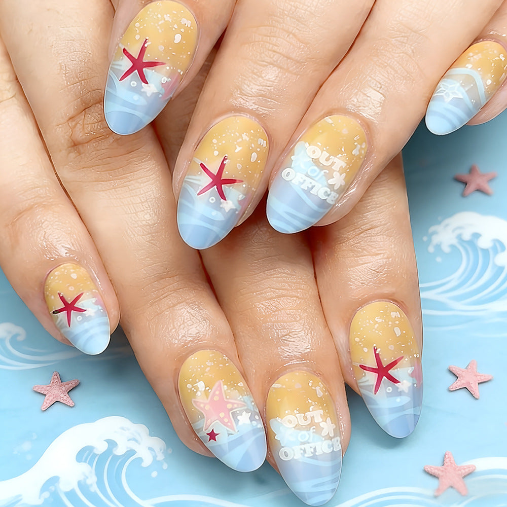 Themed Press-On Nail Art Kalsten