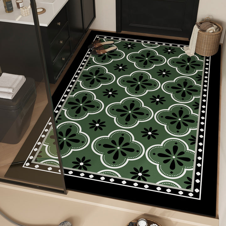 Playful Dog-Themed Bath Mat