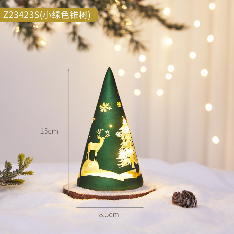 Decorative LED Christmas Tree Lantern