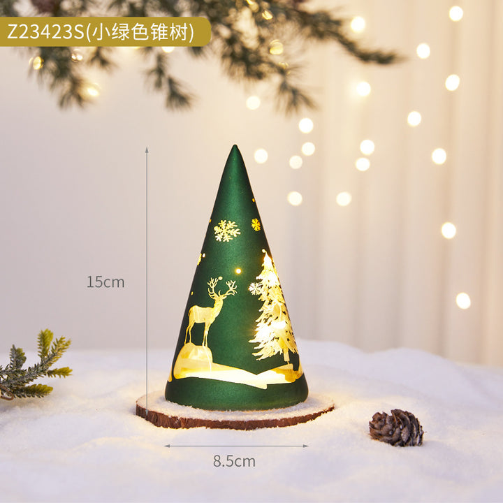Decorative LED Christmas Tree Lantern