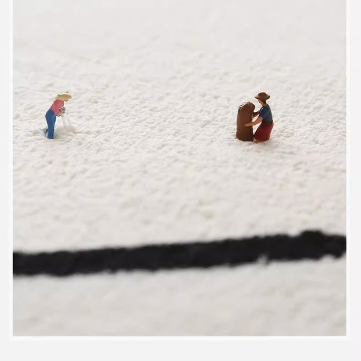 Sports Car-Themed Area Rug