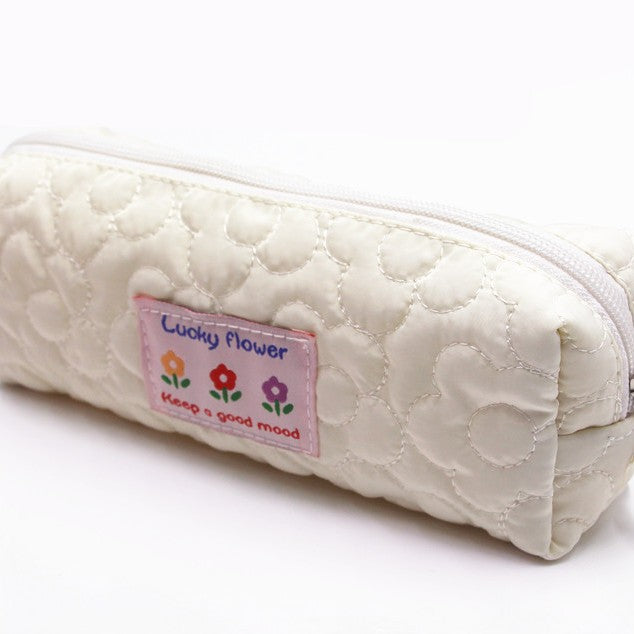 Quilted Cosmetic Pencil Case Kalsten