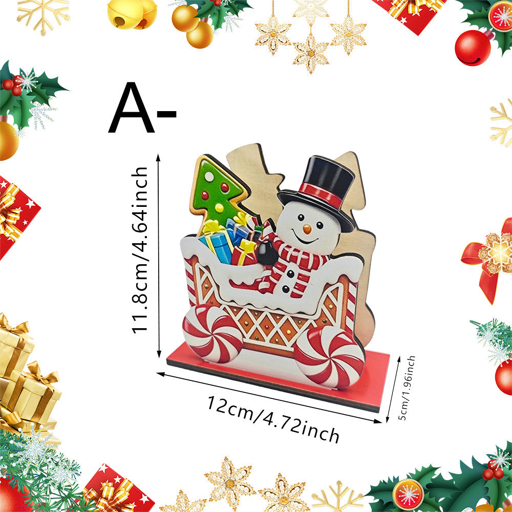 Christmas decoration with gingerbread house motifs Kalsten