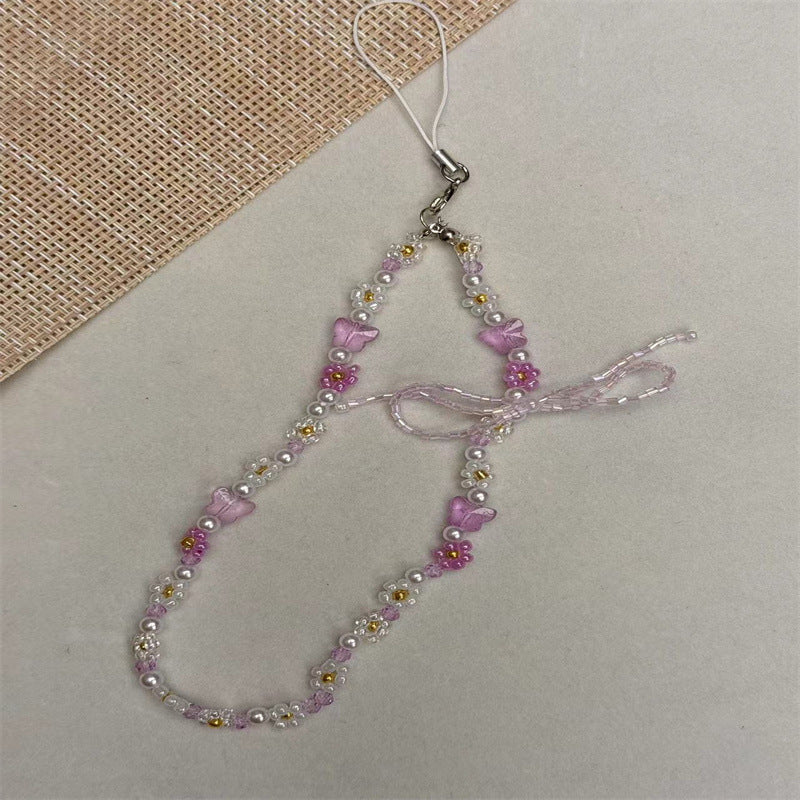 Decorative Butterfly Beaded Eyewear Strap Kalsten