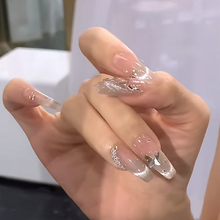 Artificial artificial nails with heart design Kalsten