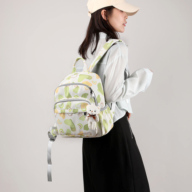 Floral Print Multi-Compartment Backpack Kalsten