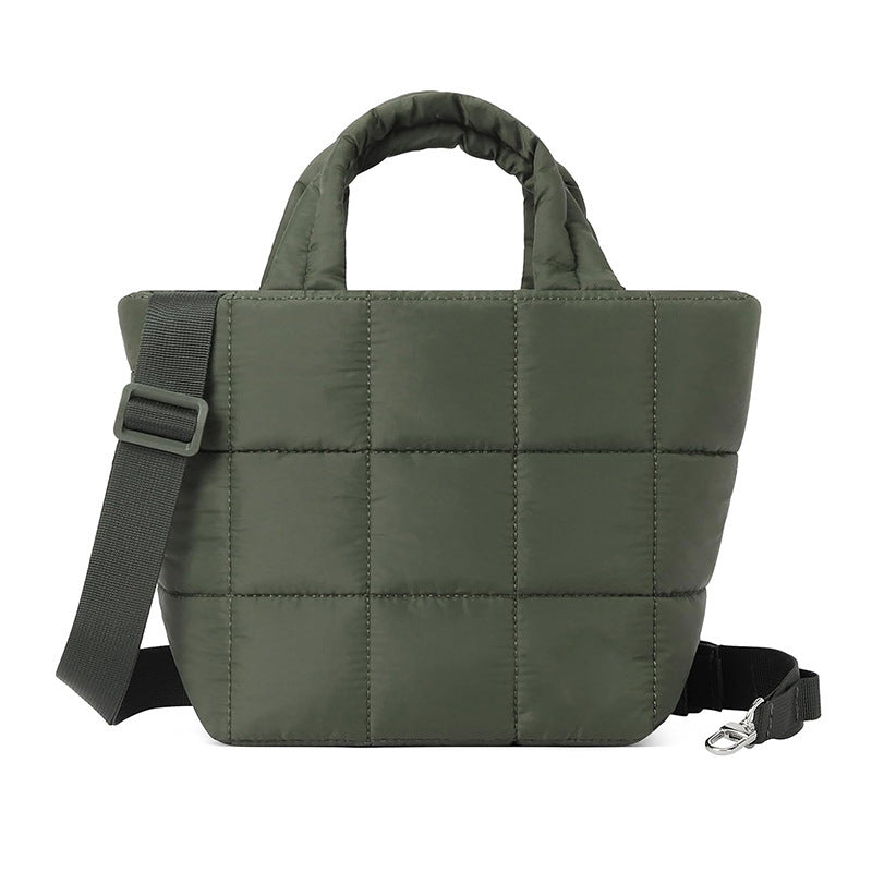 Fashionable quilted handbag Kalsten