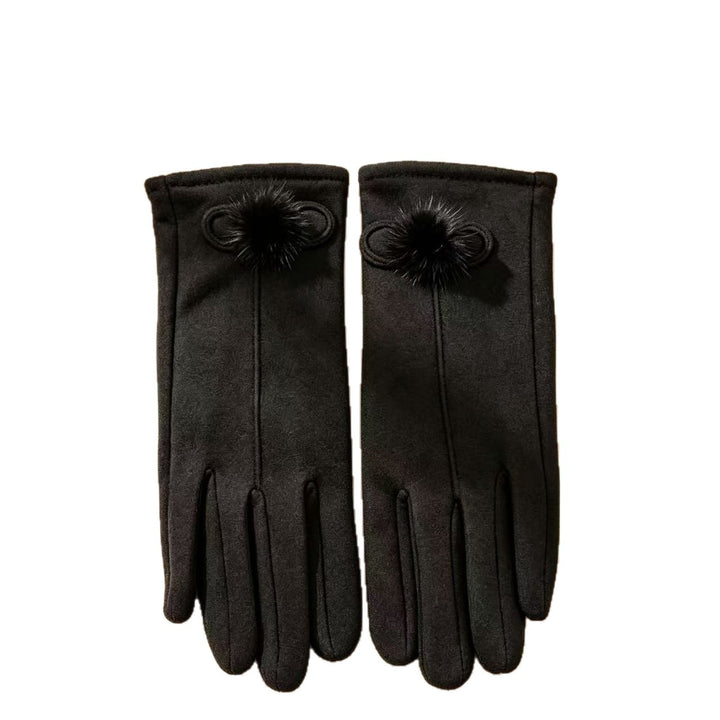 Winter Plaid Pattern Touchscreen Gloves Kalsten