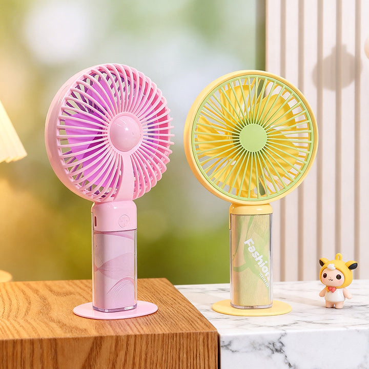 Portable table fan with USB connection and flexible tilt function Kalsten