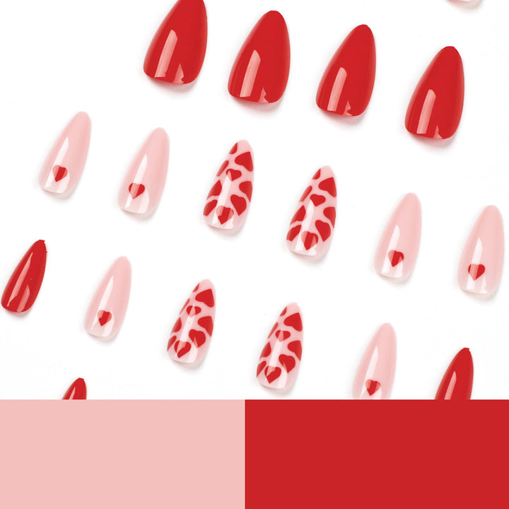 Artful Nail Art with Hearts Kalsten