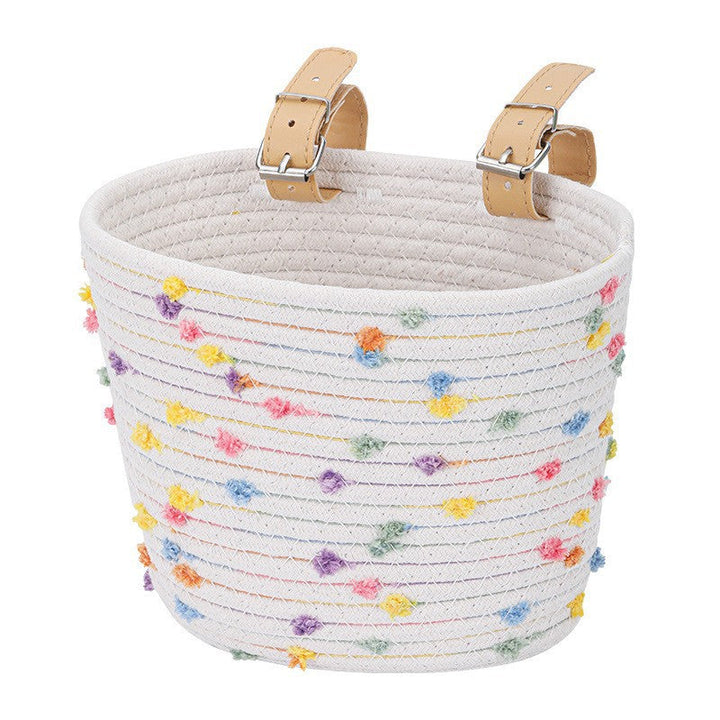 Decorative Woven Storage Tote Kalsten