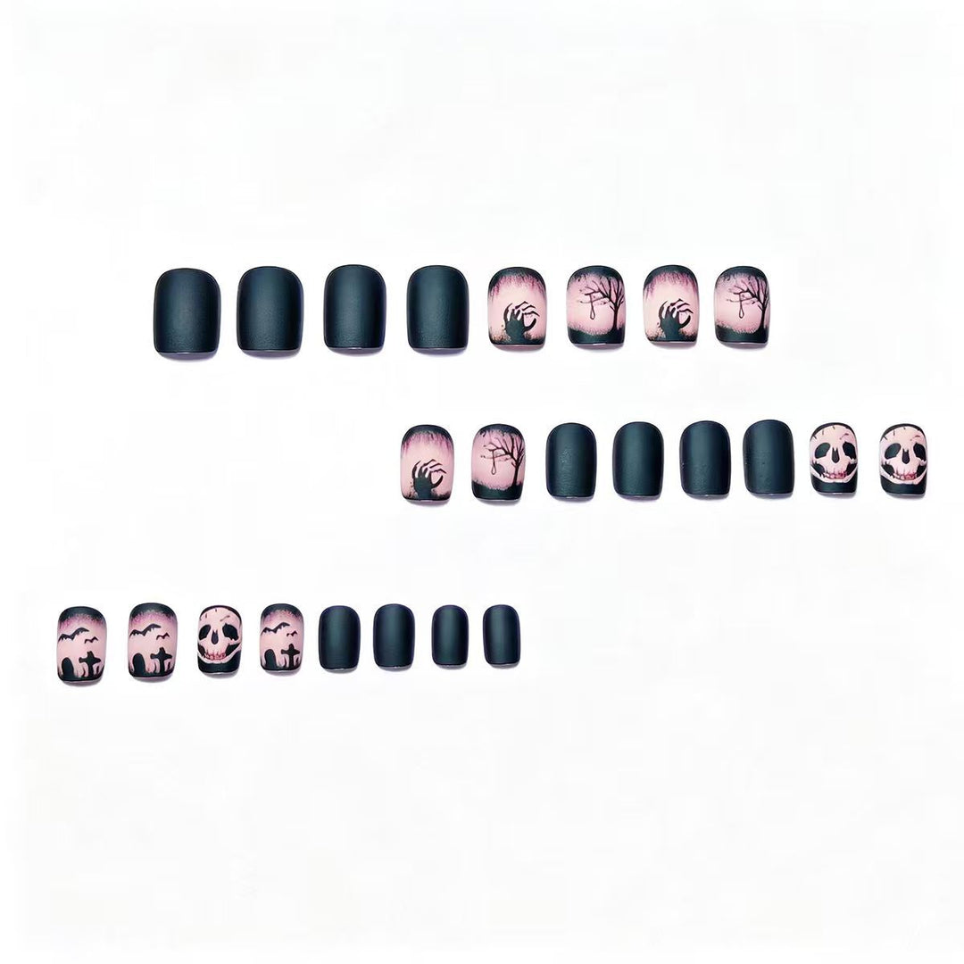 Creative Art Nails in Fascinating Halloween Design Kalsten