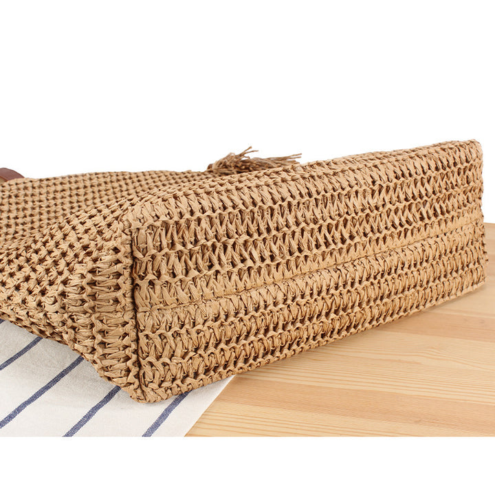 Handcrafted Beach Bag with Adjustable Straps Kalsten
