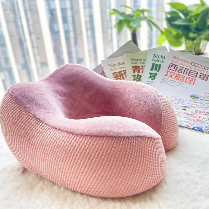 Women's ergonomic travel pillow with cooling effect Kalsten