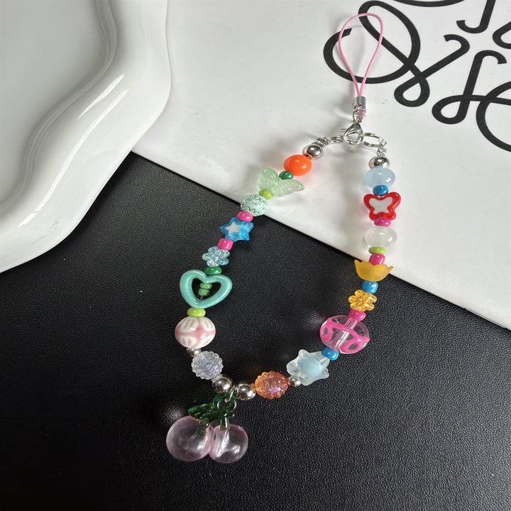 Cute Beaded Charm Necklace Kalsten