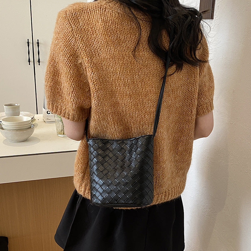 Woven Design Crossbody Handbag Kalsten