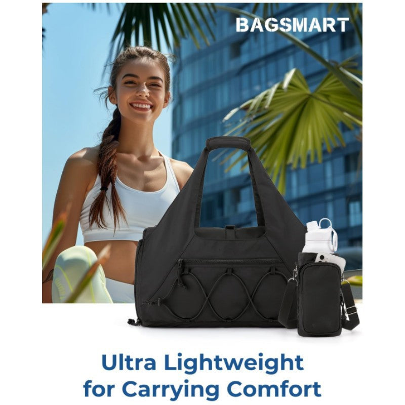 Multi-Functional Workout Duffle Bag with Water Bottle Holder Kalsten