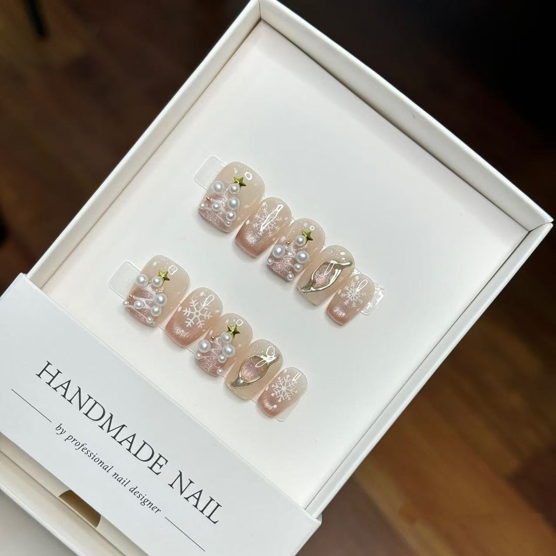 Creative Seasonal Press-On Nail Art Set