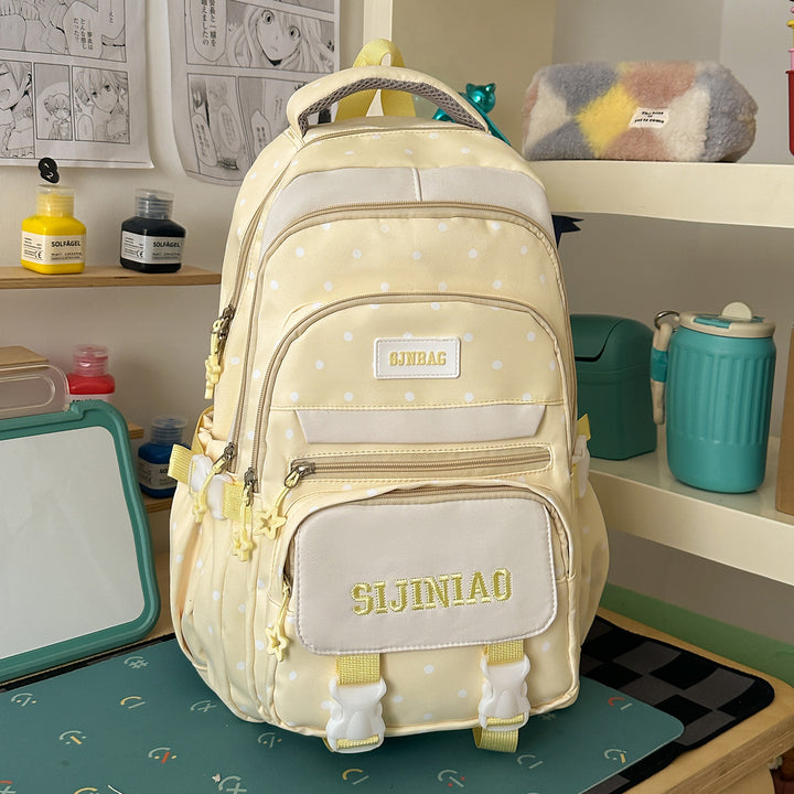 Adventurous Polka Dot Backpack Kalsten