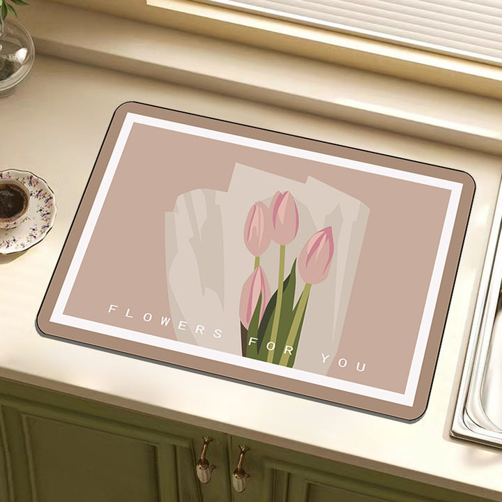 Decorative Kitchen Counter Mat Kalsten