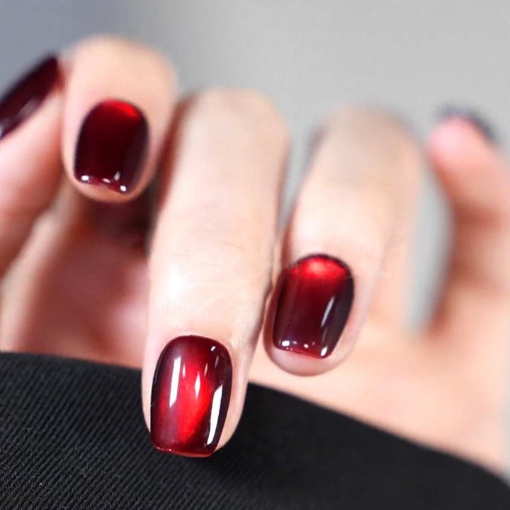 Elegant Rhinestone-Embellished Press-On Nails
