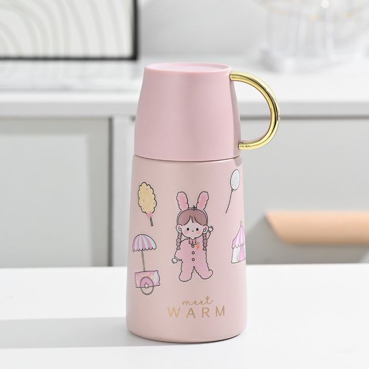 Ladies Insulated Carafe with Colorful Motif Design Kalsten