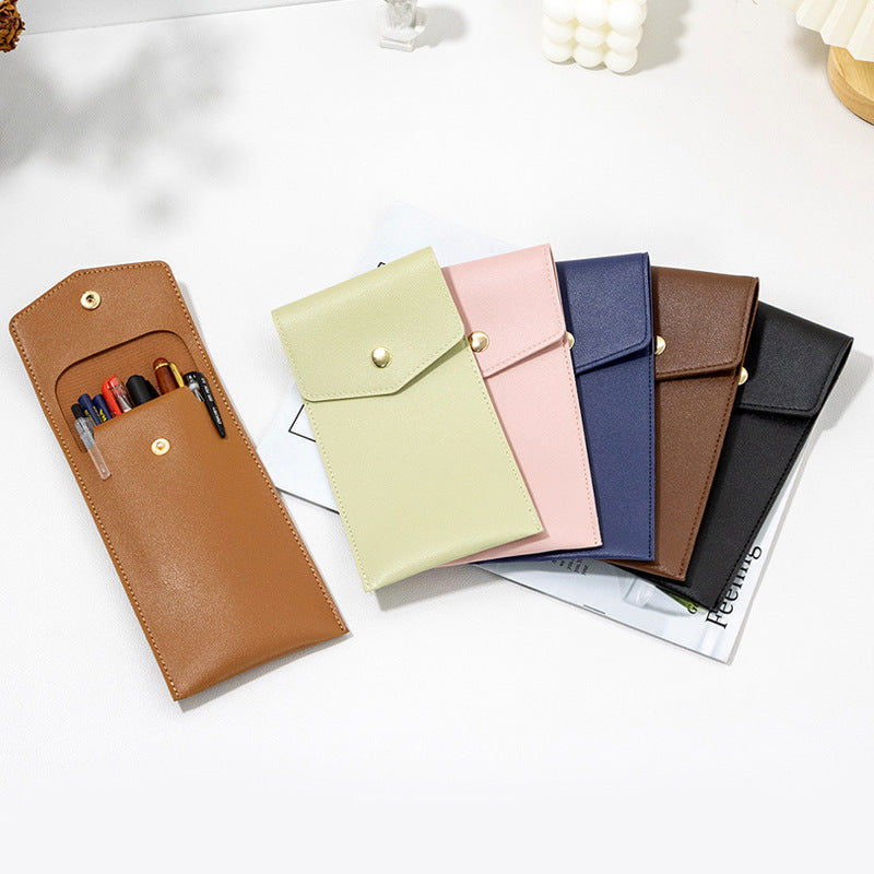 Elegant Leather Pen Case Kalsten