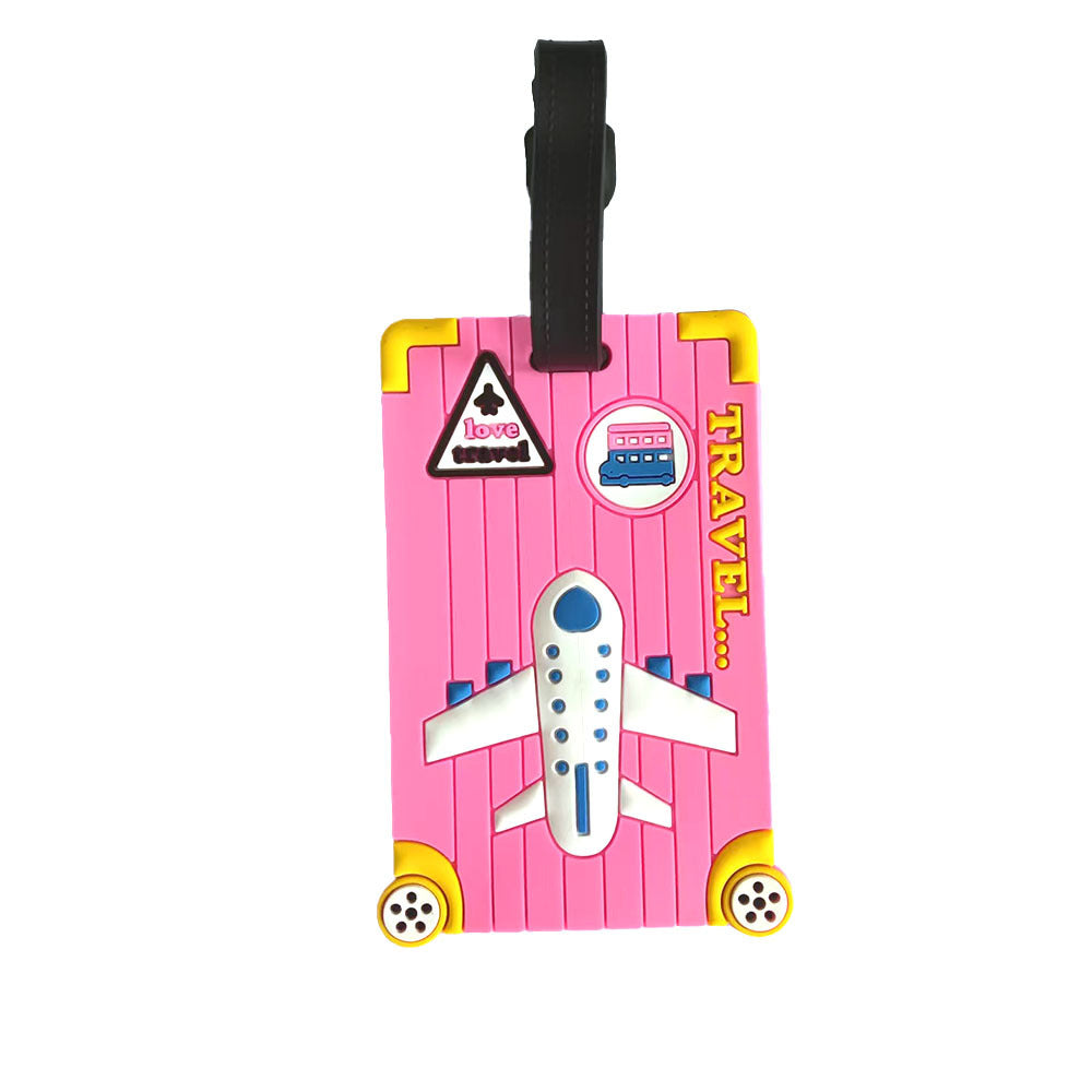Unisex luggage tag in creative airplane design Kalsten