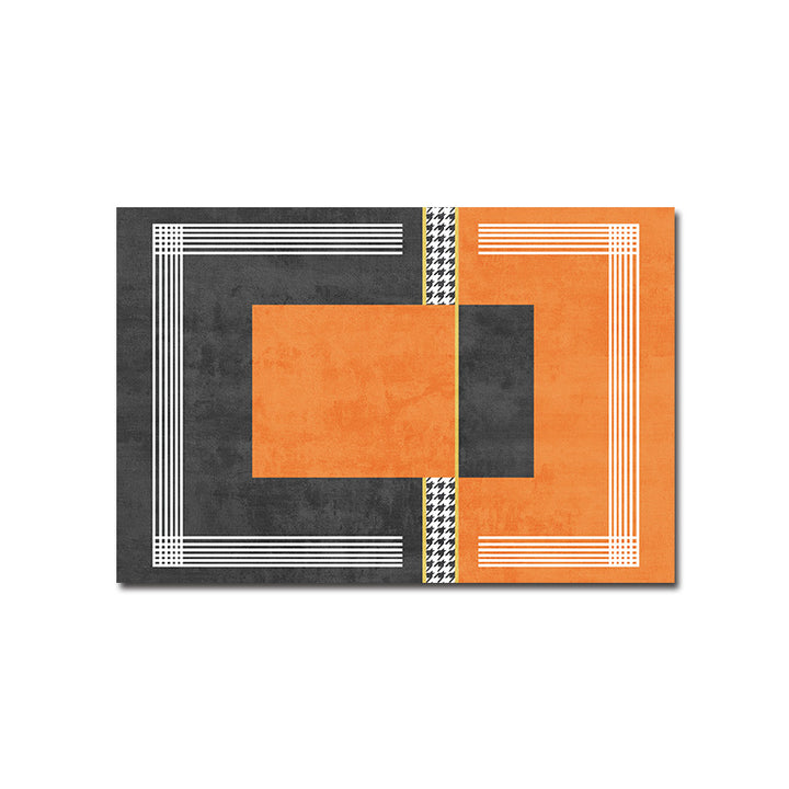 Decorative Geometric Pattern Area Mat Kalsten