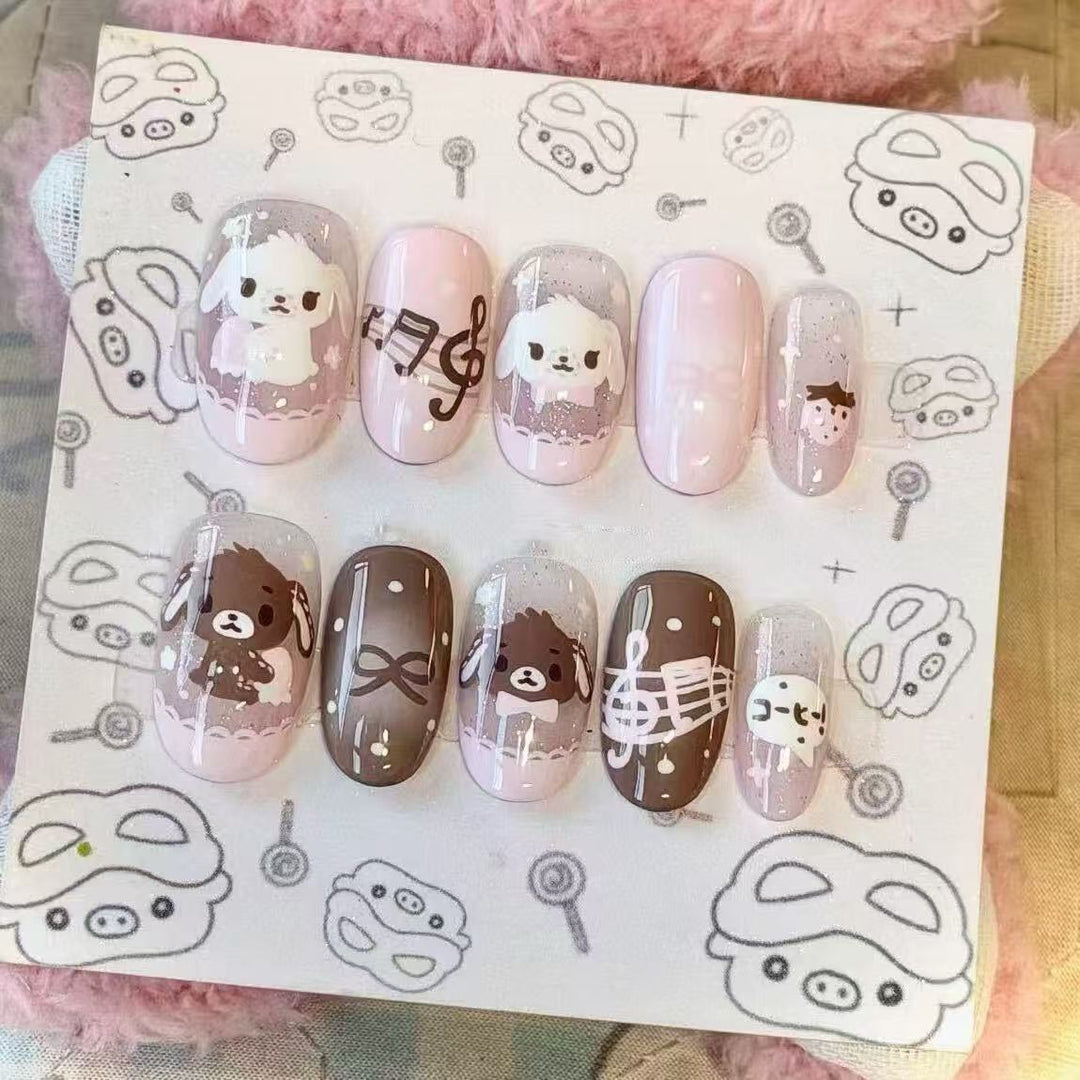 Artful Press-On Nail Set Kalsten